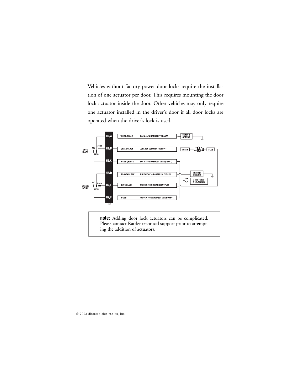 Directed Electronics G312R User Manual | Page 26 / 55