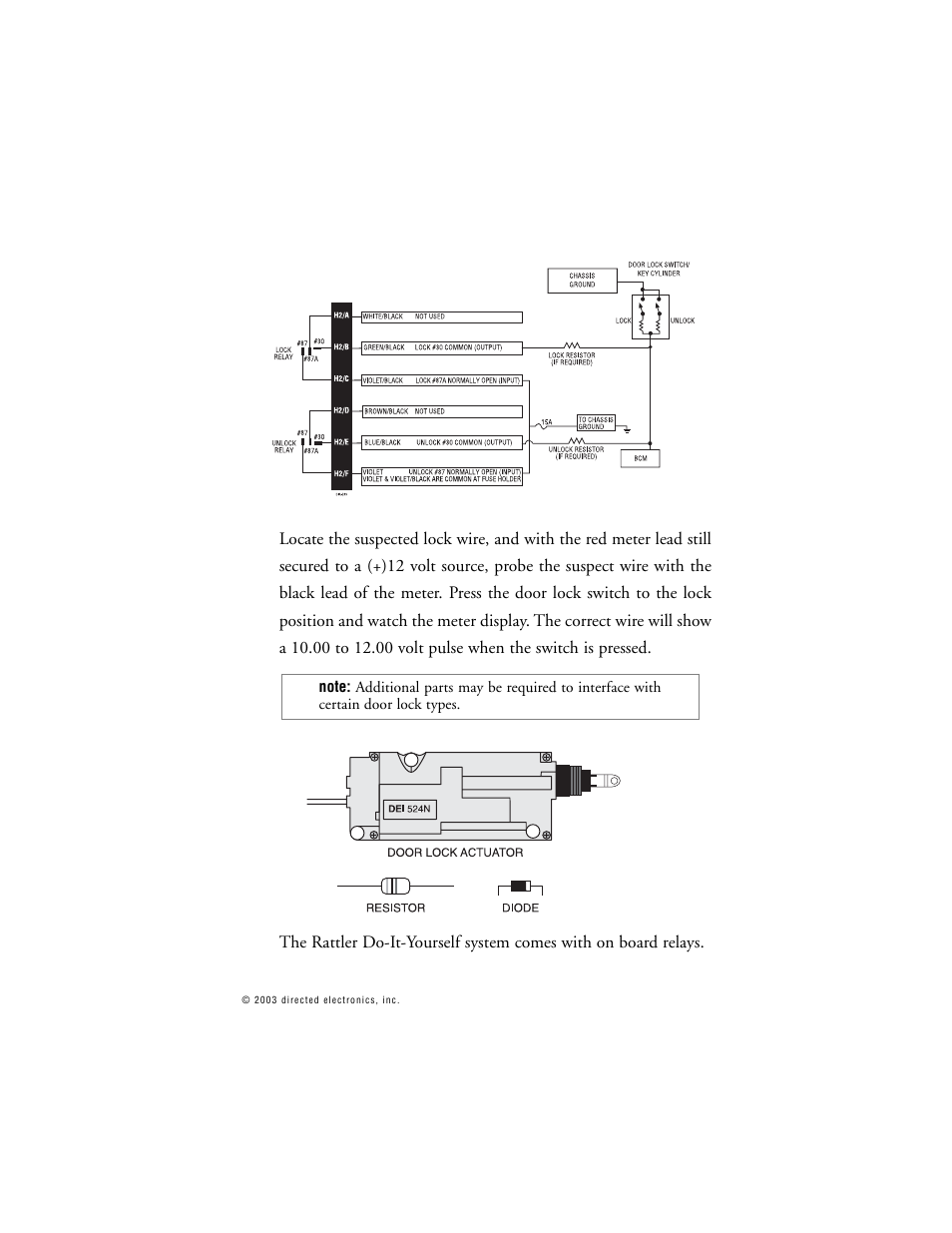 Directed Electronics G312R User Manual | Page 32 / 55