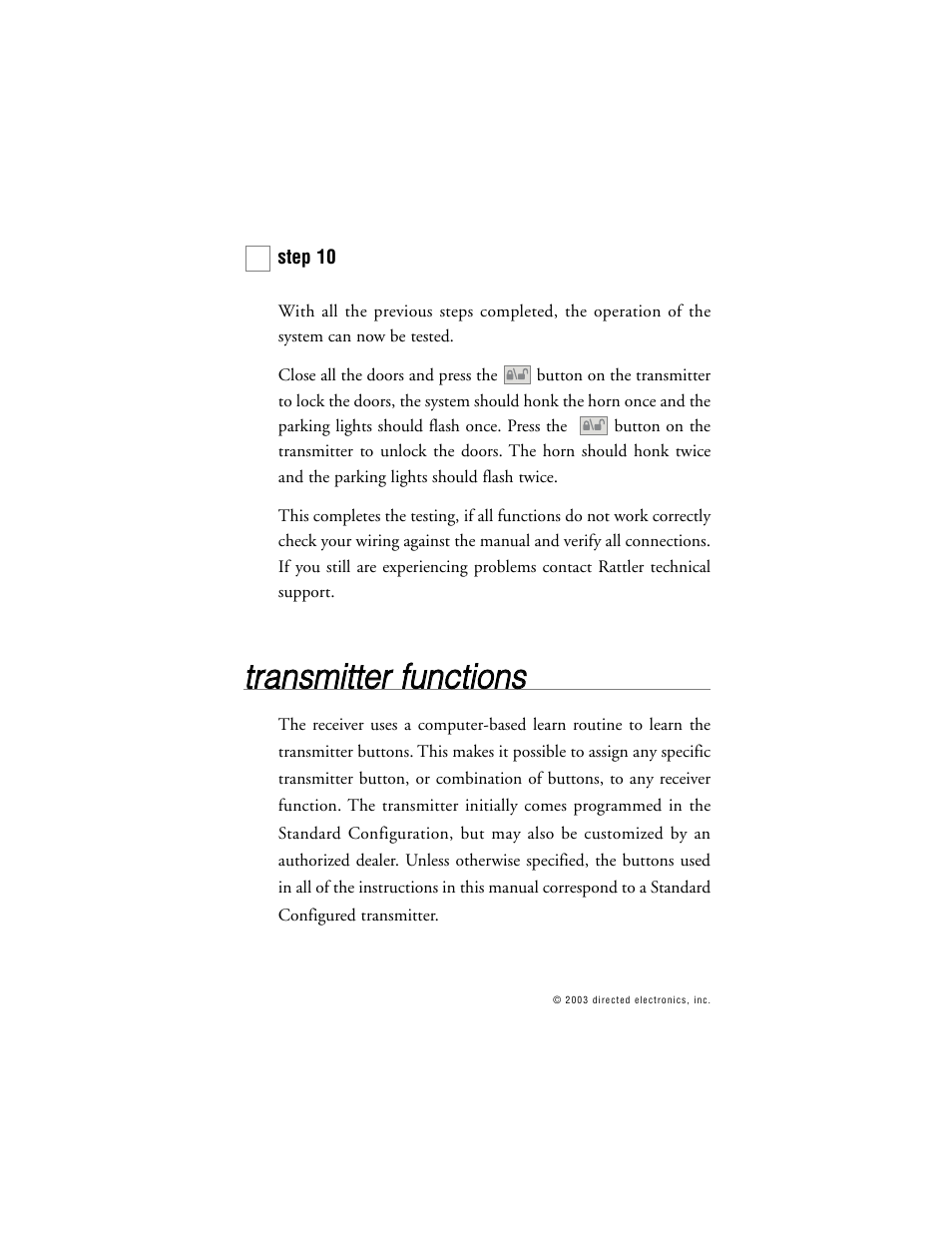 Directed Electronics G312R User Manual | Page 35 / 55