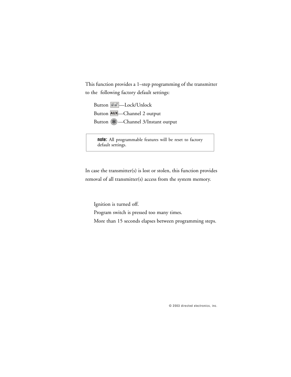 Directed Electronics G312R User Manual | Page 39 / 55