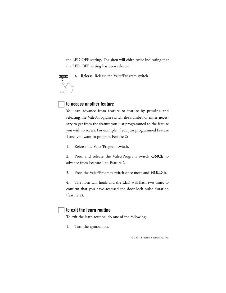 Directed Electronics G312R User Manual | Page 41 / 55