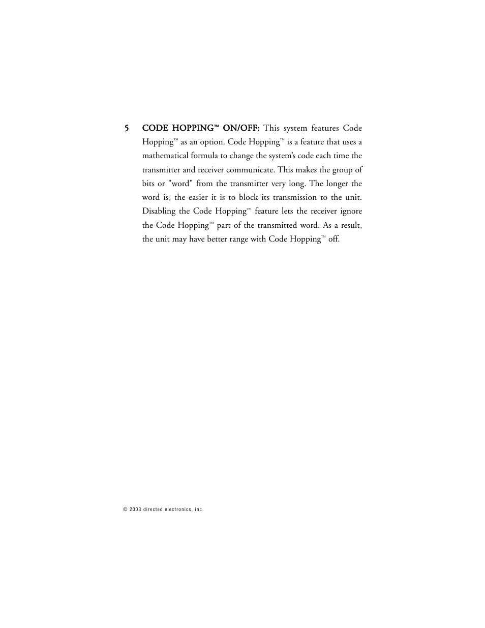 Directed Electronics G312R User Manual | Page 44 / 55