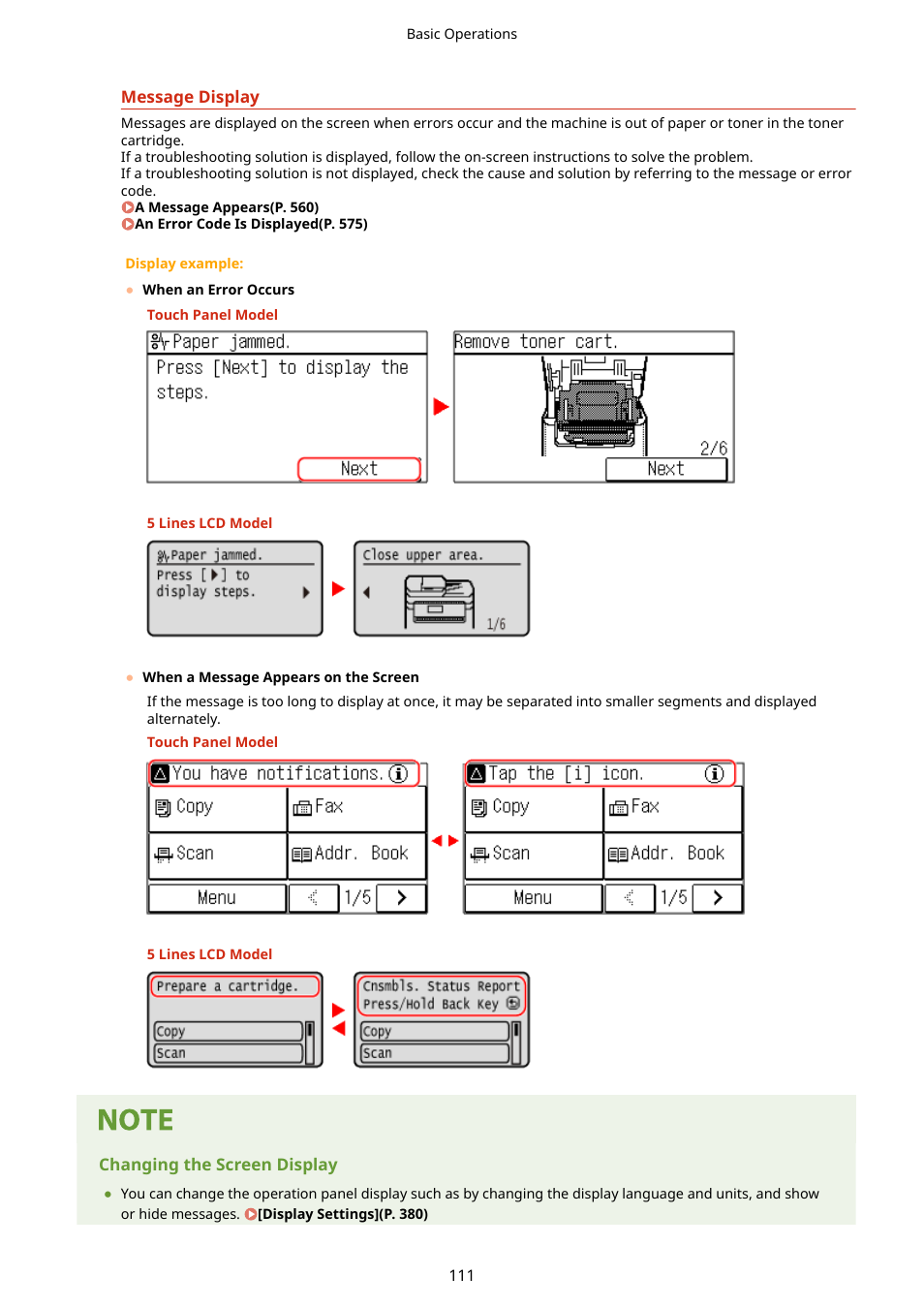 Canon imageCLASS MF275dw Wireless All-In-One Monochrome Laser Printer User Manual | Page 120 / 633