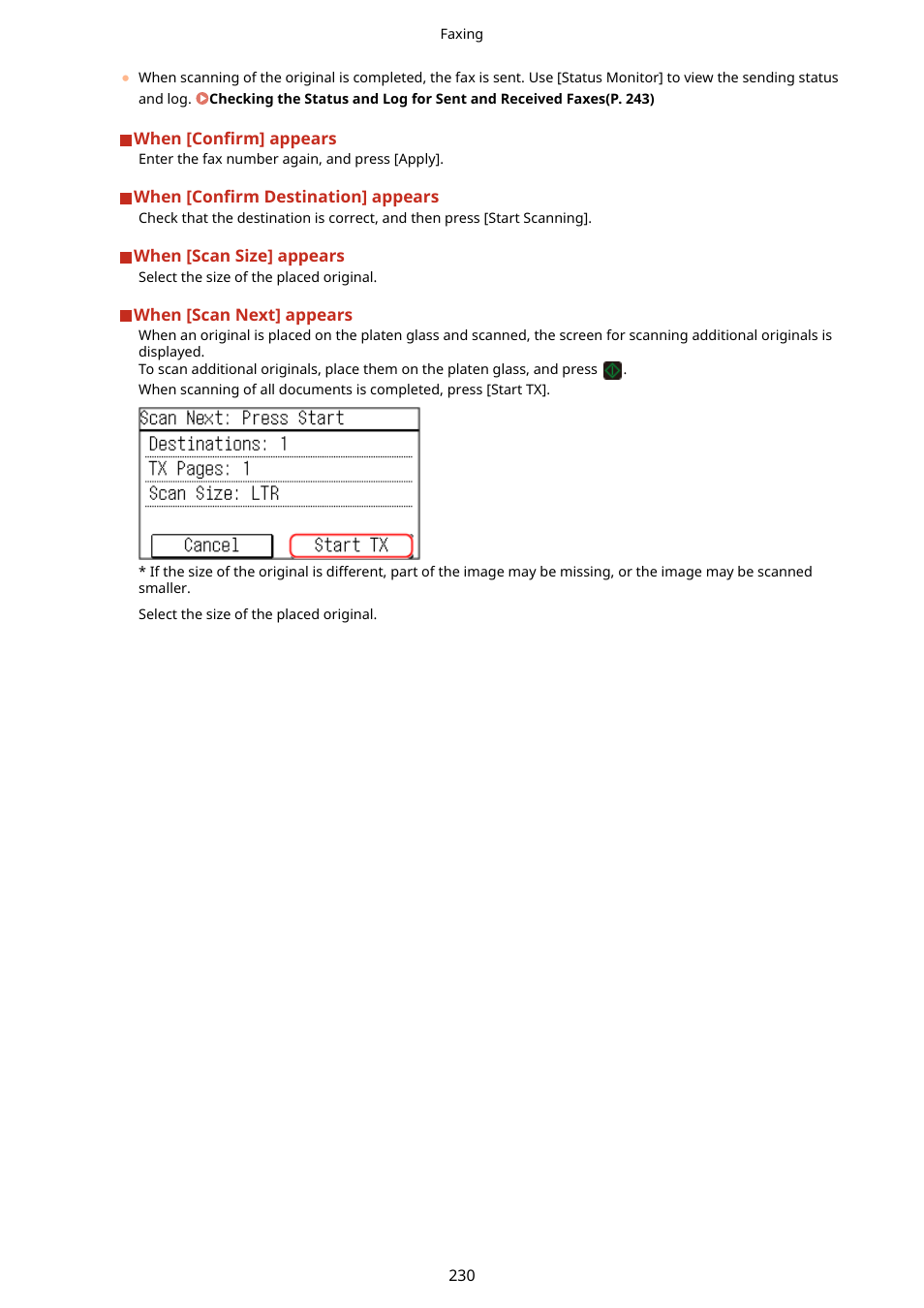 Canon imageCLASS MF275dw Wireless All-In-One Monochrome Laser Printer User Manual | Page 239 / 633