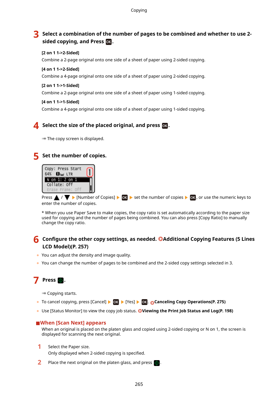Canon imageCLASS MF275dw Wireless All-In-One Monochrome Laser Printer User Manual | Page 274 / 633