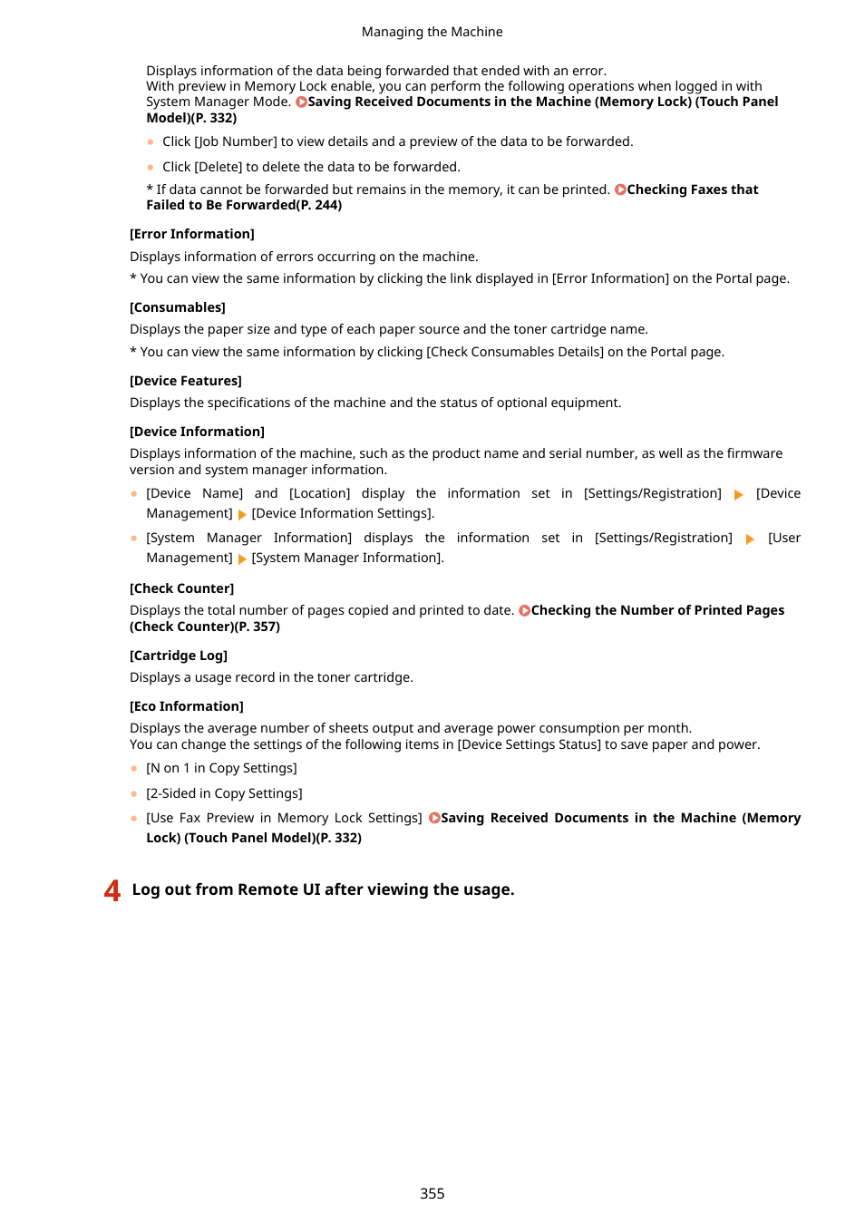 Canon imageCLASS MF275dw Wireless All-In-One Monochrome Laser Printer User Manual | Page 364 / 633