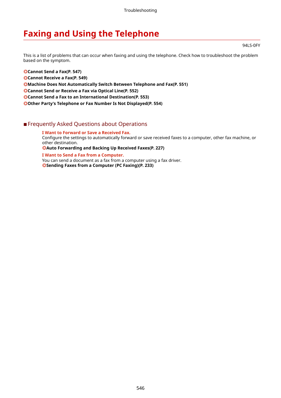Faxing and using the telephone | Canon imageCLASS MF275dw Wireless All-In-One Monochrome Laser Printer User Manual | Page 555 / 633