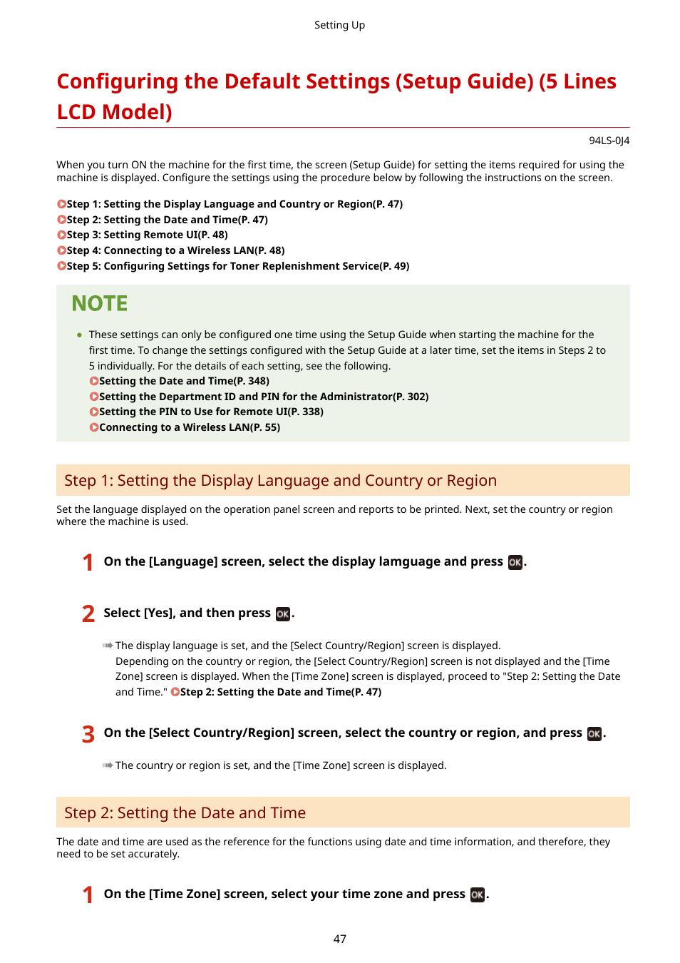 Canon imageCLASS MF275dw Wireless All-In-One Monochrome Laser Printer User Manual | Page 56 / 633