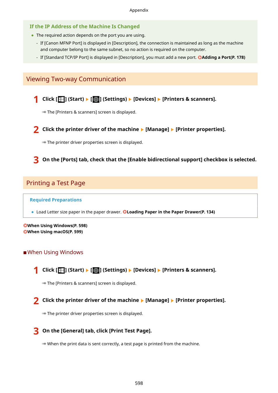 Viewing two-way, Communication(p. 598) | Canon imageCLASS MF275dw Wireless All-In-One Monochrome Laser Printer User Manual | Page 607 / 633