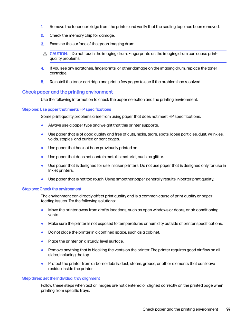 HP LaserJet Pro 4001dw Monochrome Wireless Printer User Manual | Page 106 / 158