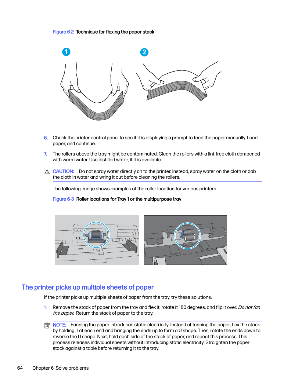 The printer picks up multiple sheets of paper | HP LaserJet Pro 4001dw Monochrome Wireless Printer User Manual | Page 73 / 158