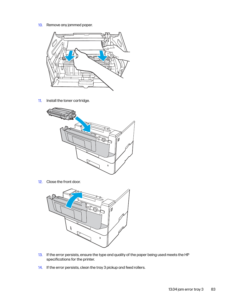 HP LaserJet Pro 4001dw Monochrome Wireless Printer User Manual | Page 92 / 158