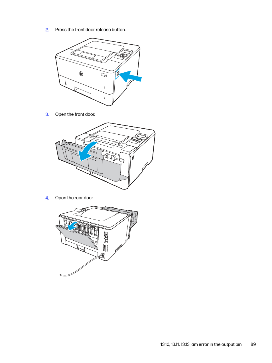 HP LaserJet Pro 4001dw Monochrome Wireless Printer User Manual | Page 98 / 158