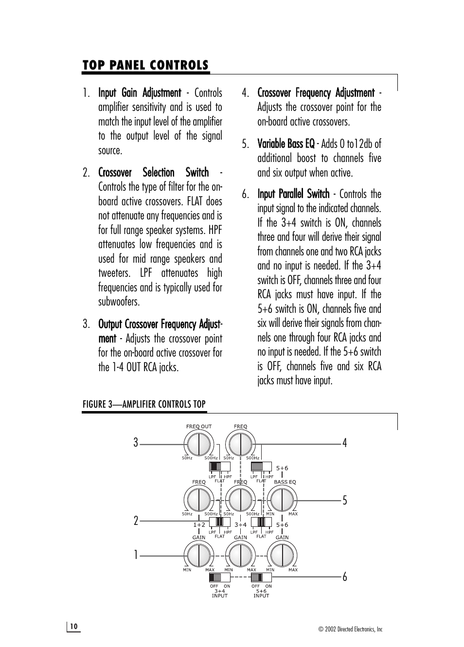 Directed Electronics 550.6 User Manual | Page 10 / 16