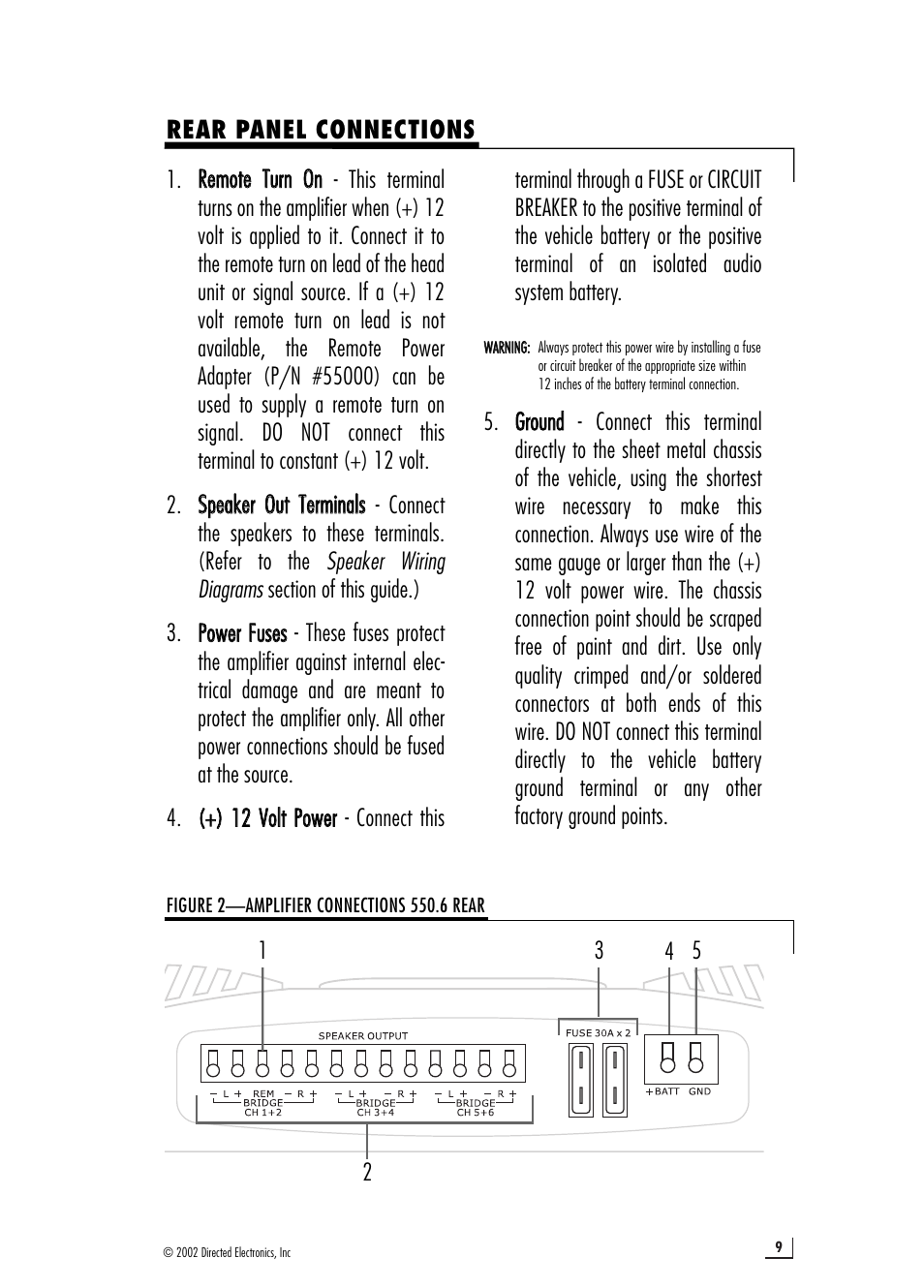 Directed Electronics 550.6 User Manual | Page 9 / 16