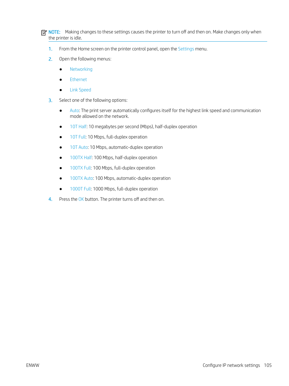 HP Color LaserJet Enterprise M751n Laser Printer User Manual | Page 115 / 190