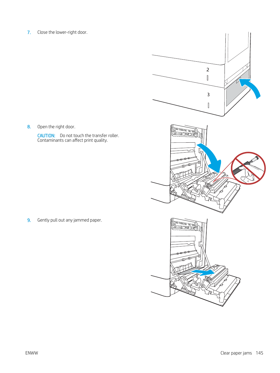 HP Color LaserJet Enterprise M751n Laser Printer User Manual | Page 155 / 190