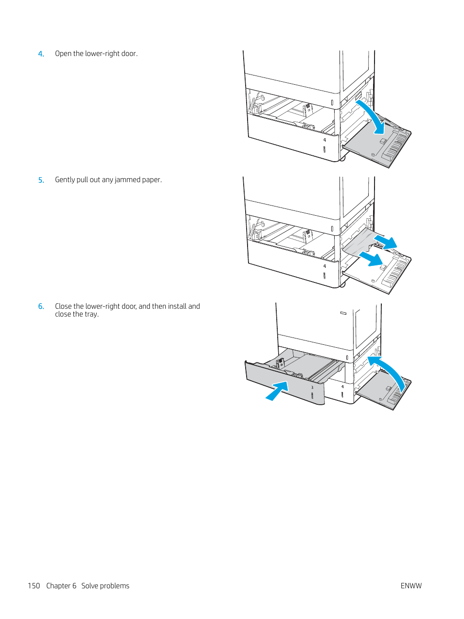 HP Color LaserJet Enterprise M751n Laser Printer User Manual | Page 160 / 190