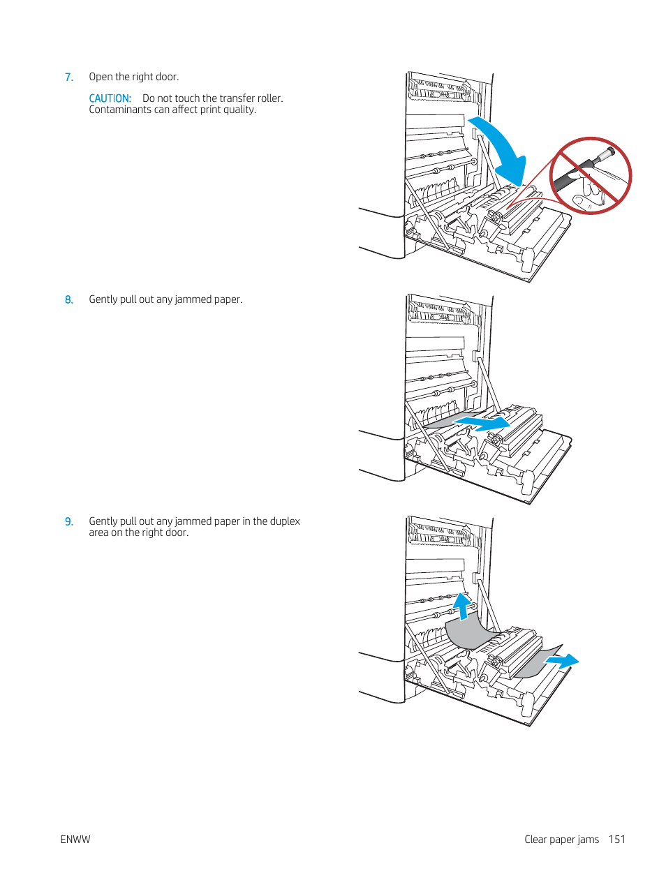 HP Color LaserJet Enterprise M751n Laser Printer User Manual | Page 161 / 190