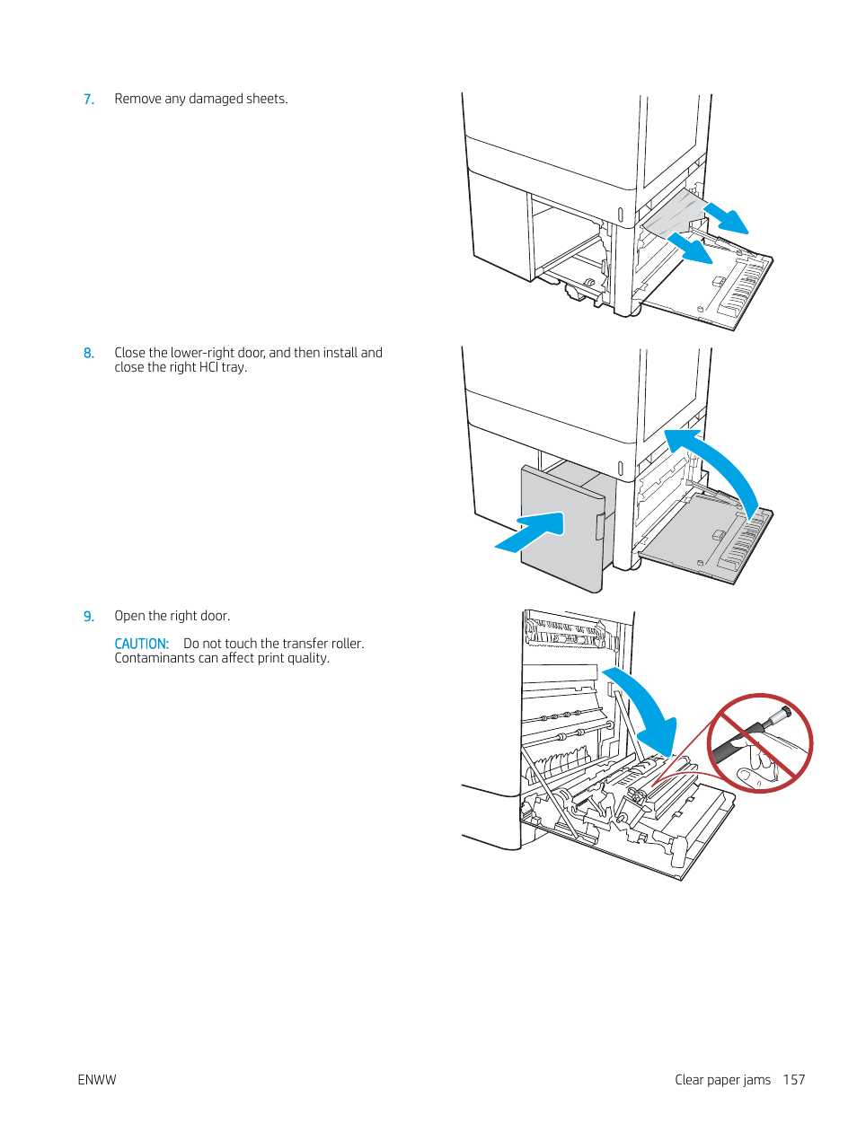 HP Color LaserJet Enterprise M751n Laser Printer User Manual | Page 167 / 190