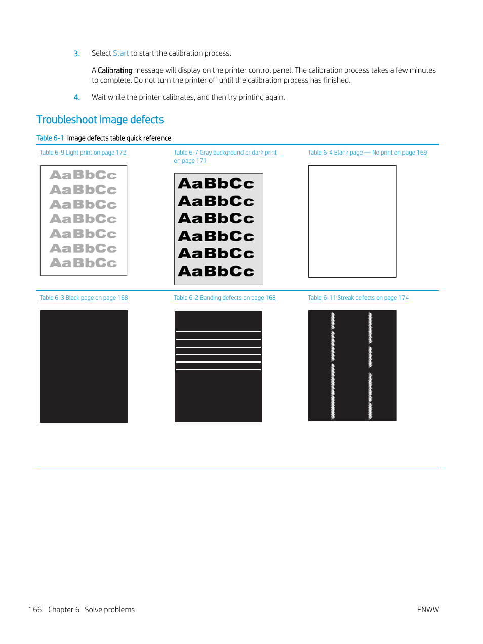 Troubleshoot image defects | HP Color LaserJet Enterprise M751n Laser Printer User Manual | Page 176 / 190