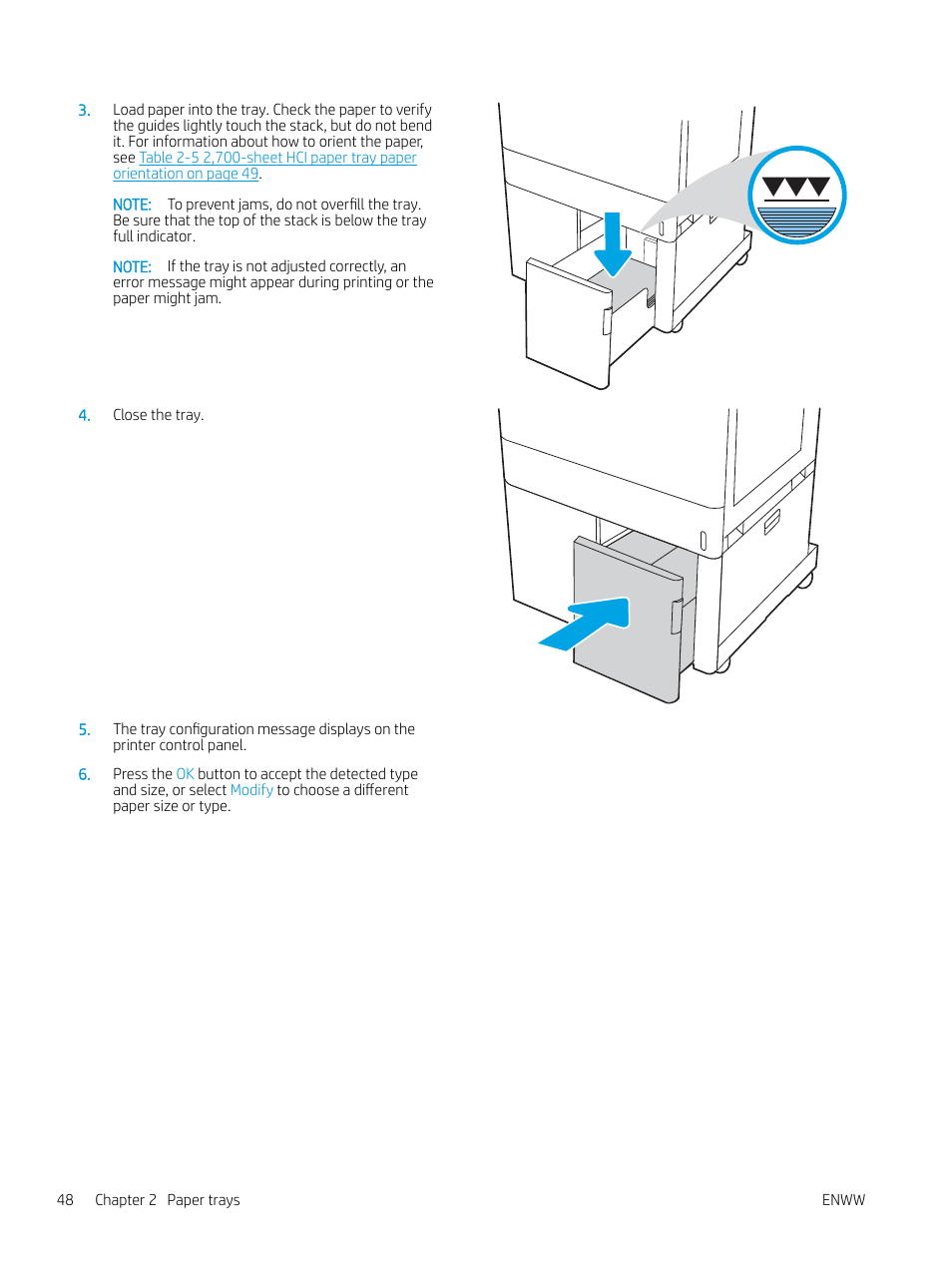 HP Color LaserJet Enterprise M751n Laser Printer User Manual | Page 58 / 190