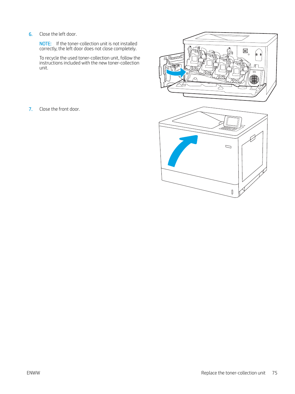 HP Color LaserJet Enterprise M751n Laser Printer User Manual | Page 85 / 190