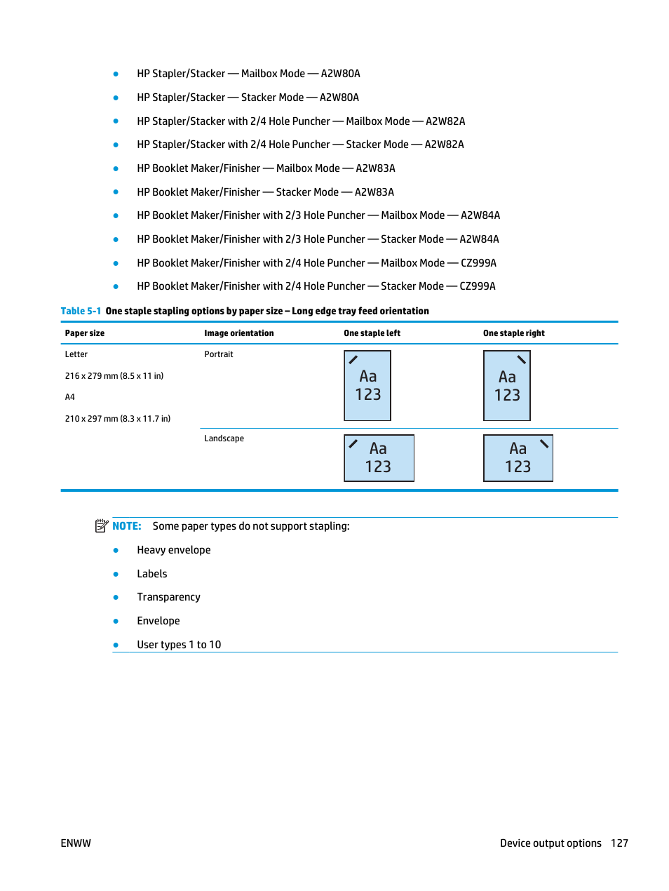 HP LaserJet Enterprise M806x+ Black and White Laser Printer User Manual | Page 135 / 162