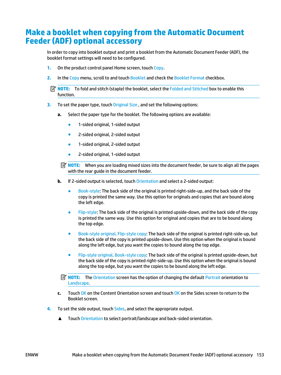 HP LaserJet Enterprise M806x+ Black and White Laser Printer User Manual | Page 161 / 162