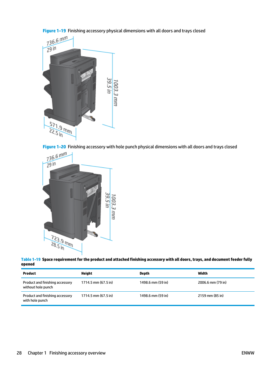 HP LaserJet Enterprise M806x+ Black and White Laser Printer User Manual | Page 36 / 162