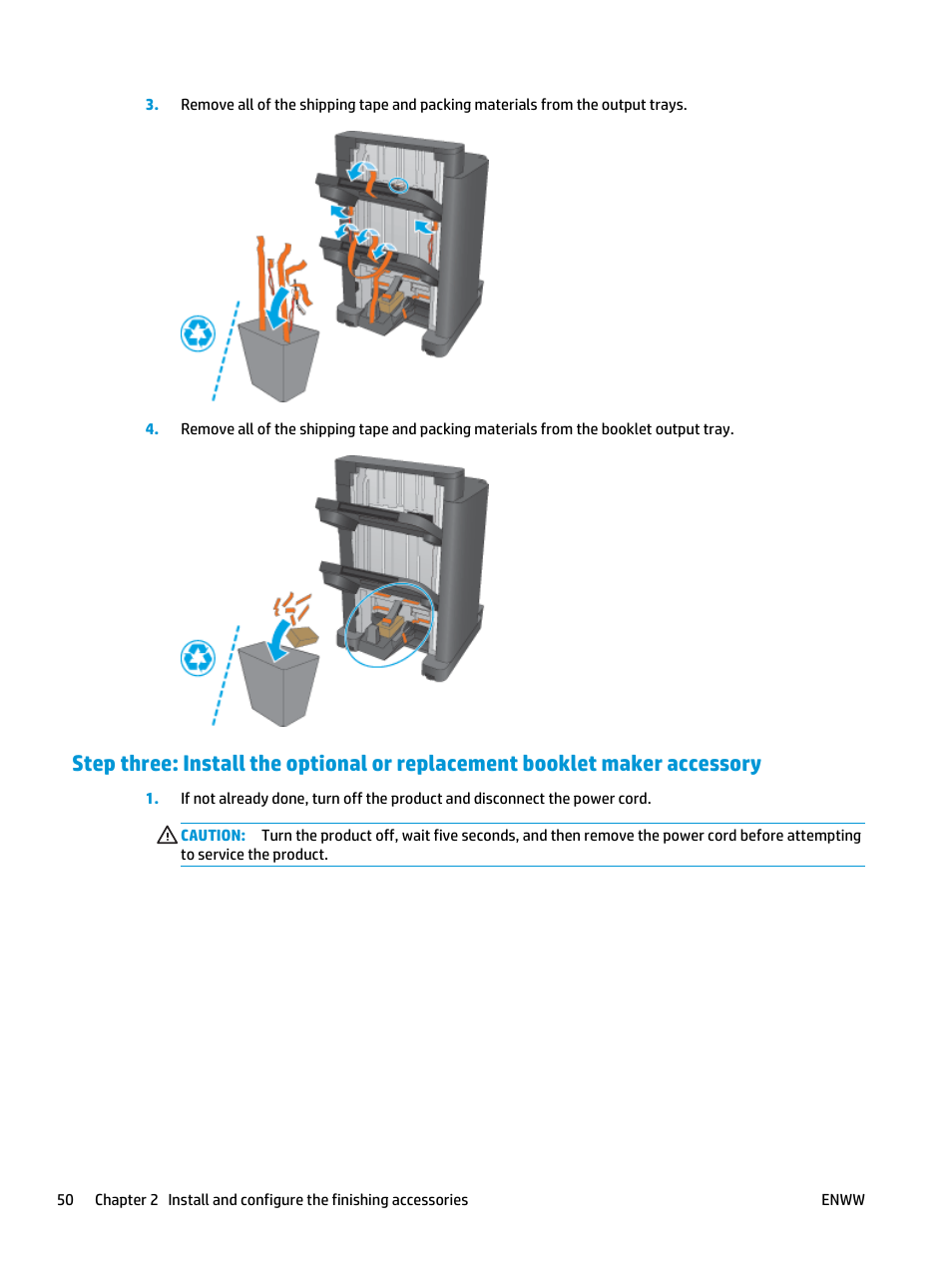 HP LaserJet Enterprise M806x+ Black and White Laser Printer User Manual | Page 58 / 162