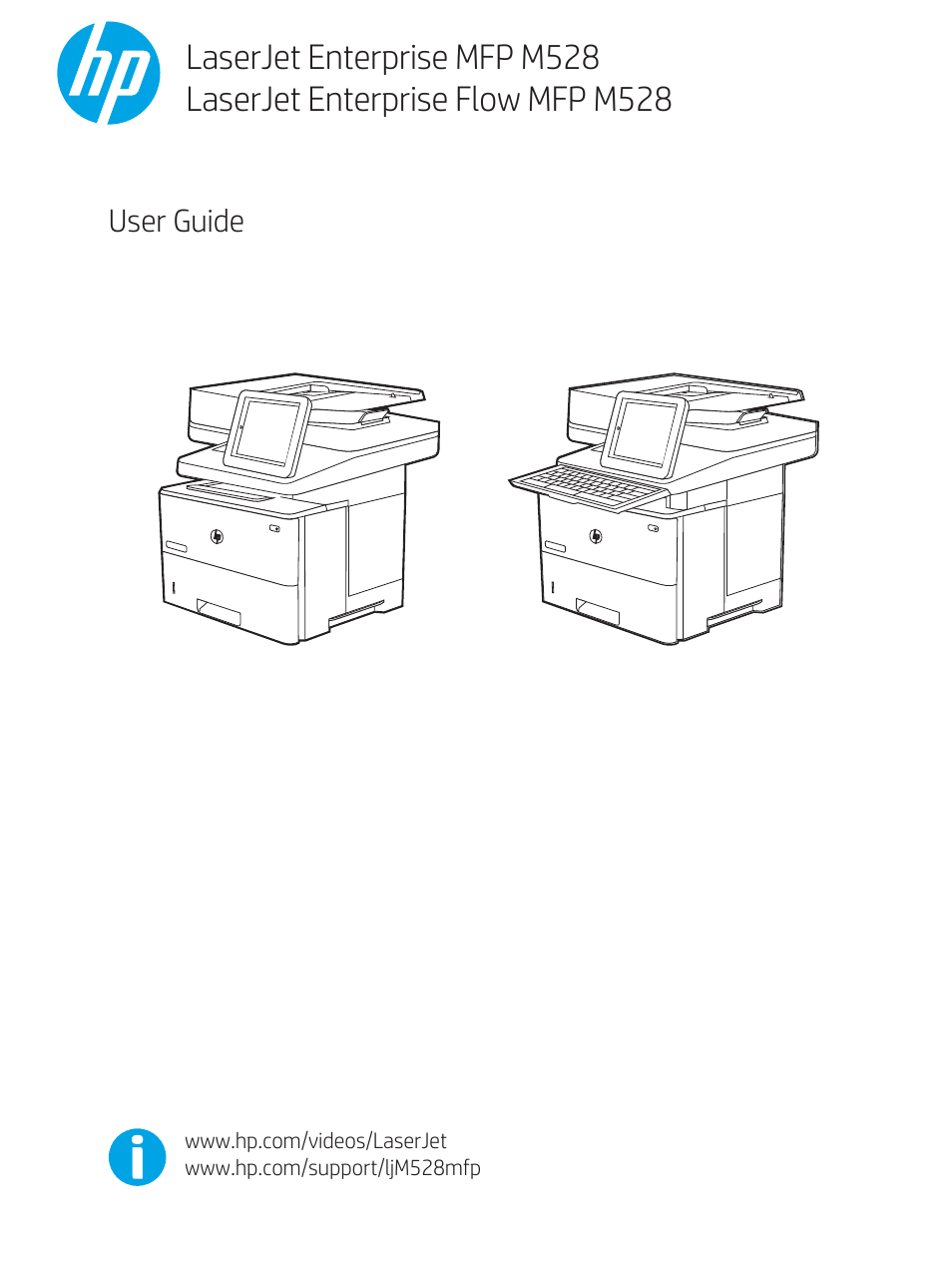 HP MFP M528f Monochrome Laser Printer User Manual | 248 pages
