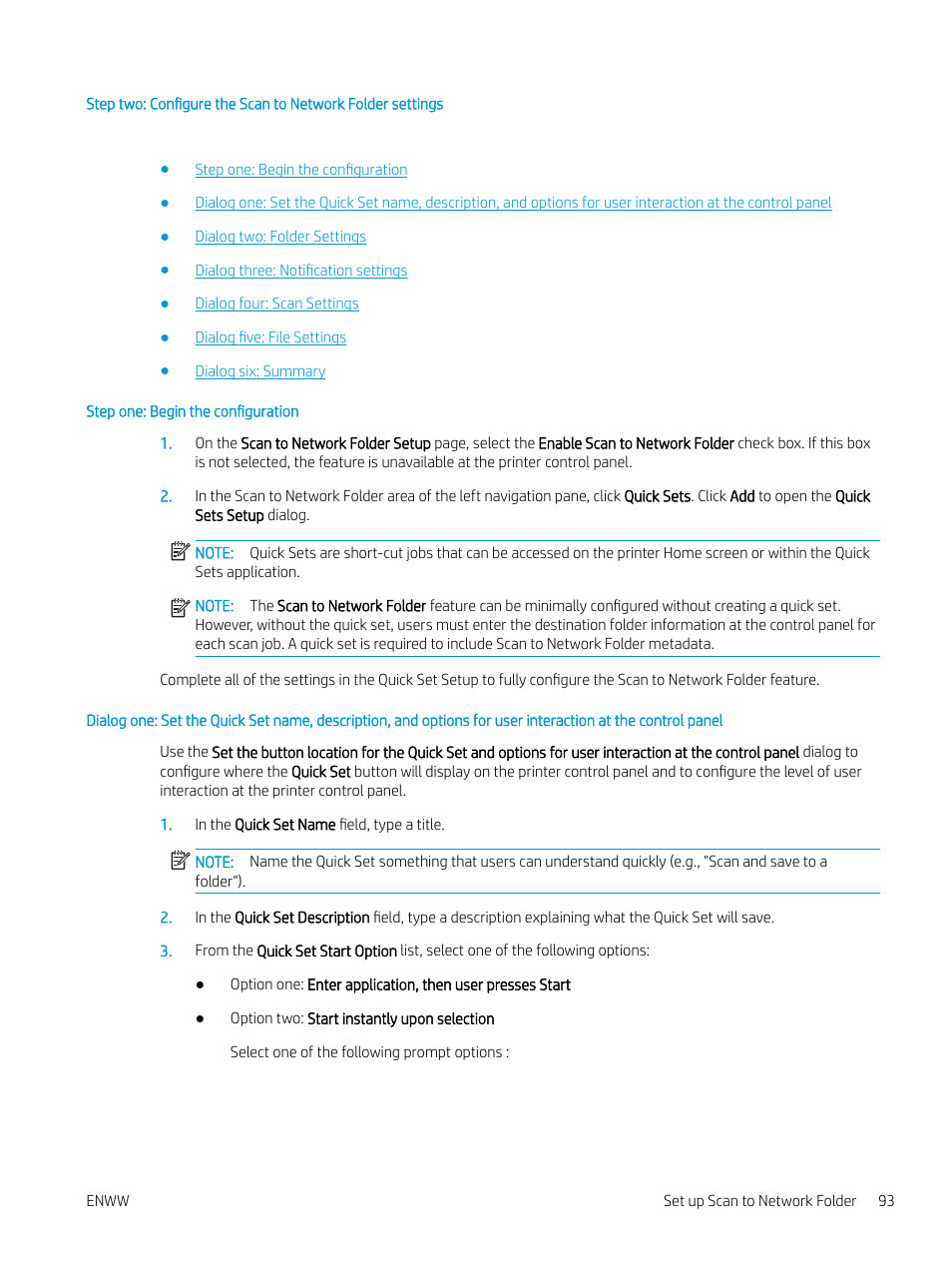 Step one: begin the configuration | HP MFP M528f Monochrome Laser Printer User Manual | Page 107 / 248