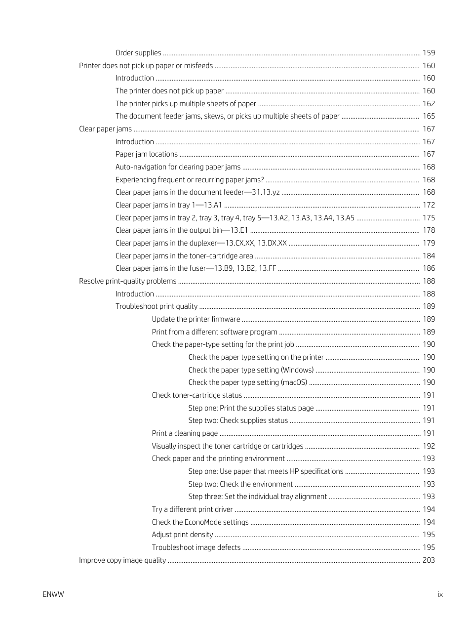 HP MFP M528f Monochrome Laser Printer User Manual | Page 11 / 248