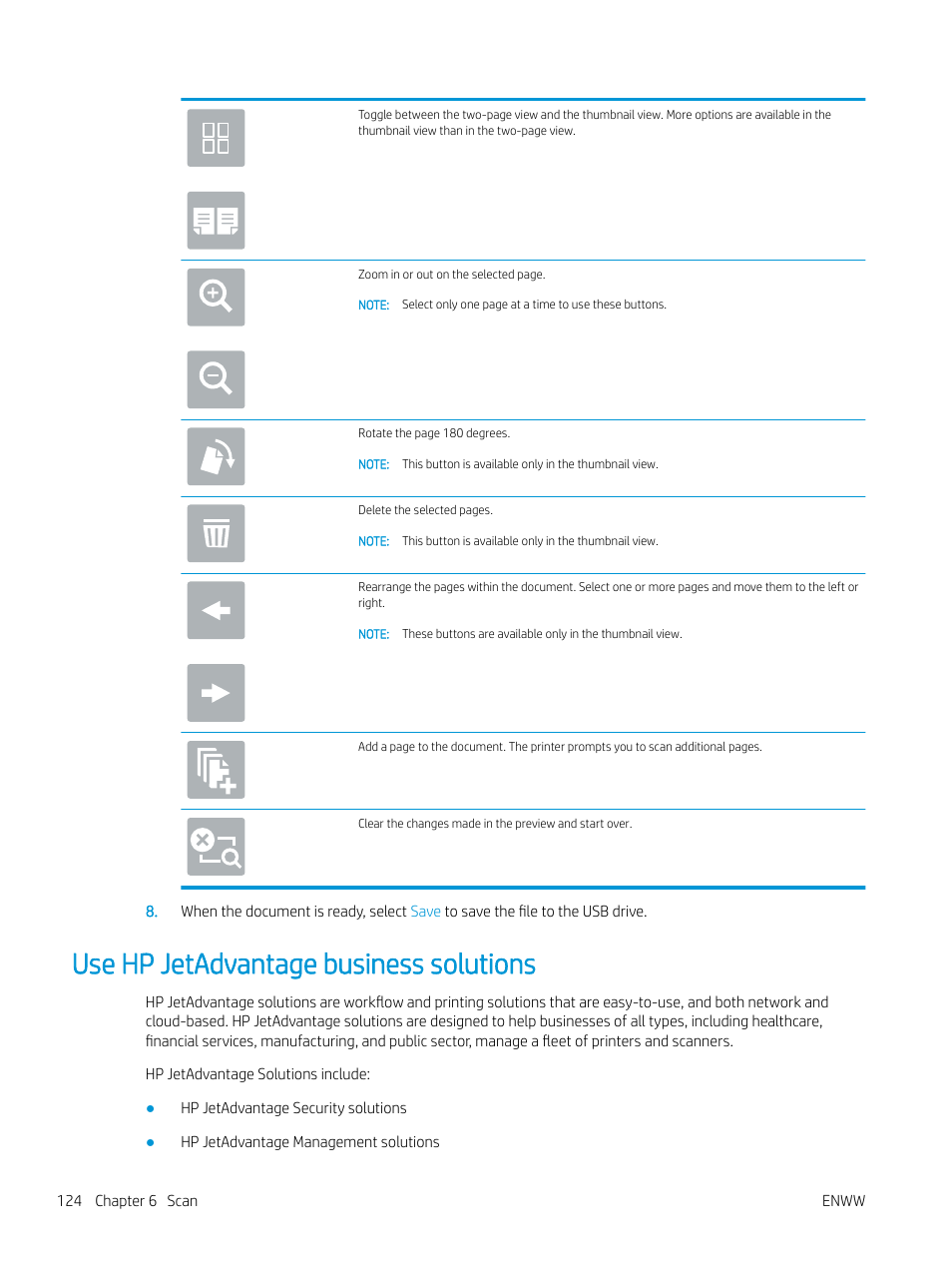 Use hp jetadvantage business solutions | HP MFP M528f Monochrome Laser Printer User Manual | Page 138 / 248