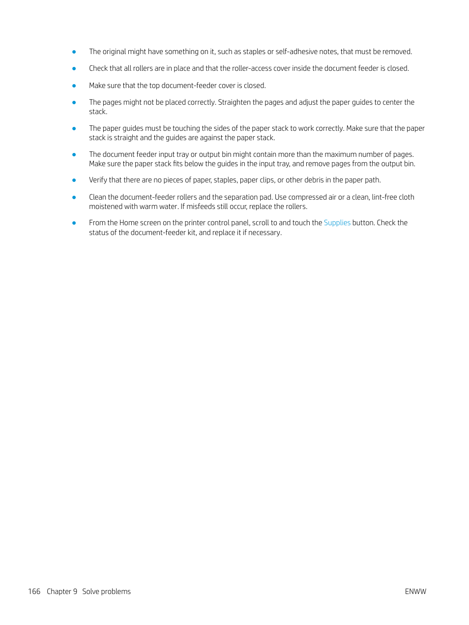 HP MFP M528f Monochrome Laser Printer User Manual | Page 180 / 248