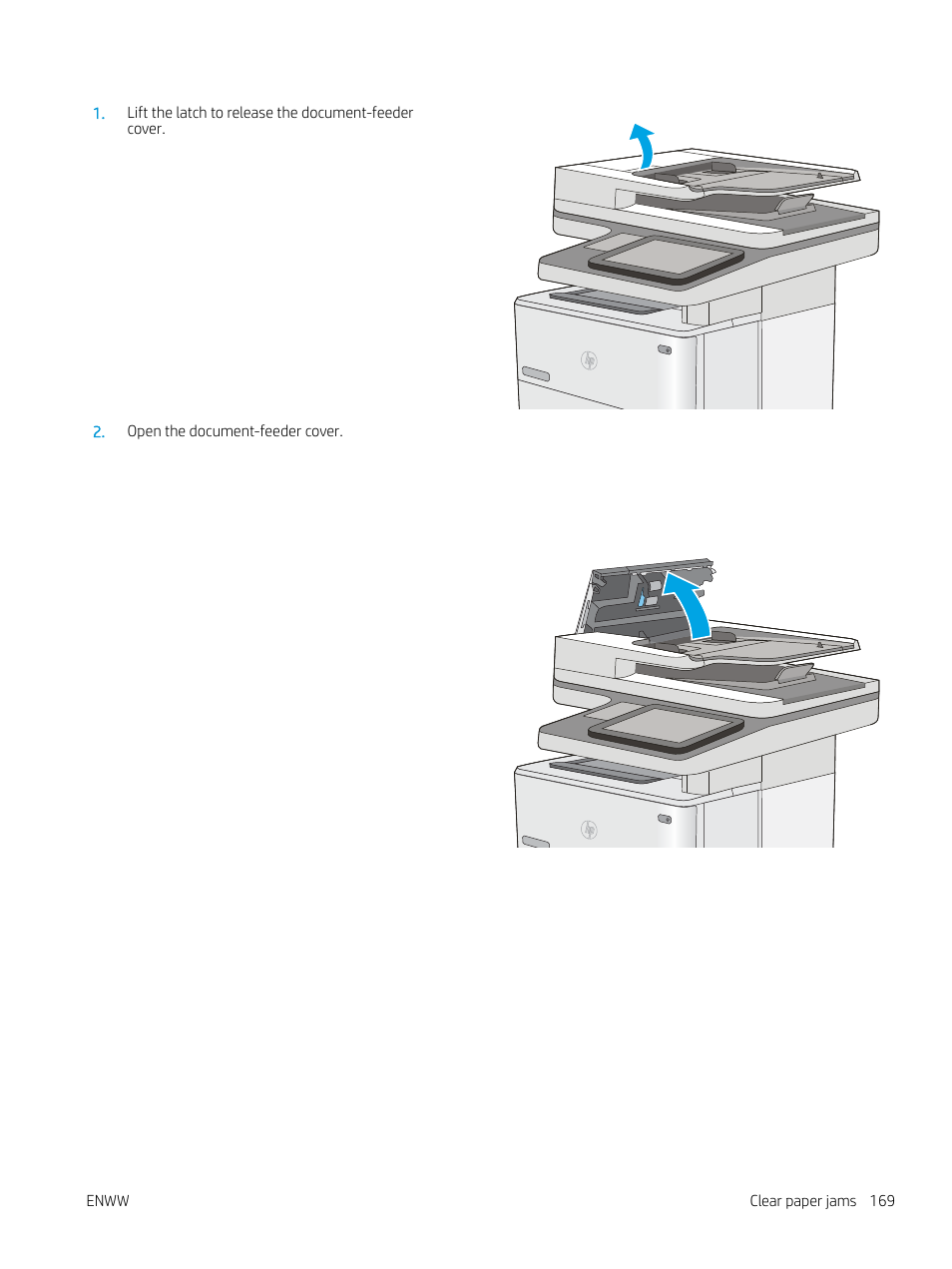 HP MFP M528f Monochrome Laser Printer User Manual | Page 183 / 248