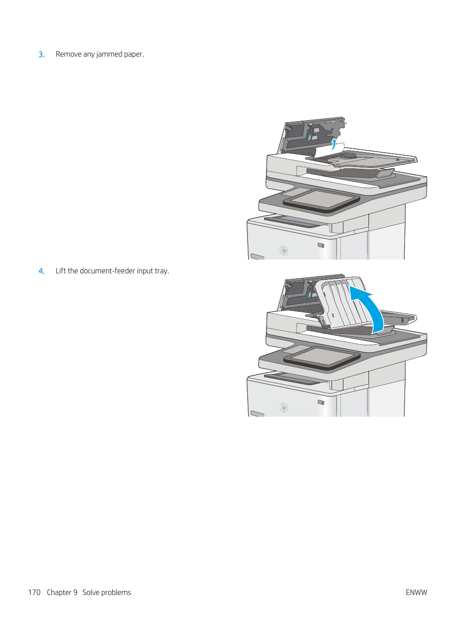 HP MFP M528f Monochrome Laser Printer User Manual | Page 184 / 248