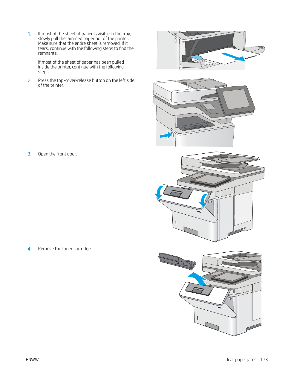 HP MFP M528f Monochrome Laser Printer User Manual | Page 187 / 248