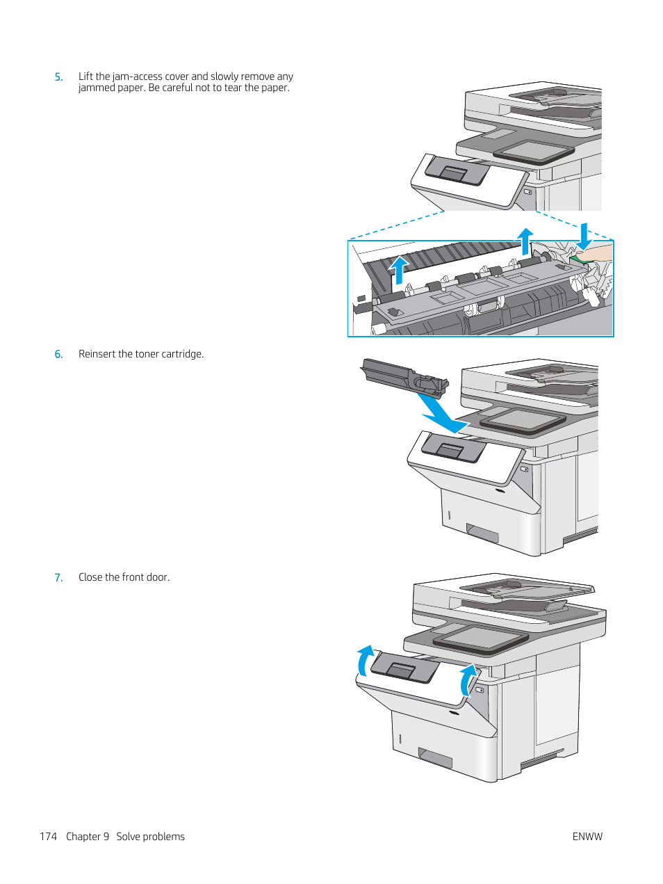 HP MFP M528f Monochrome Laser Printer User Manual | Page 188 / 248