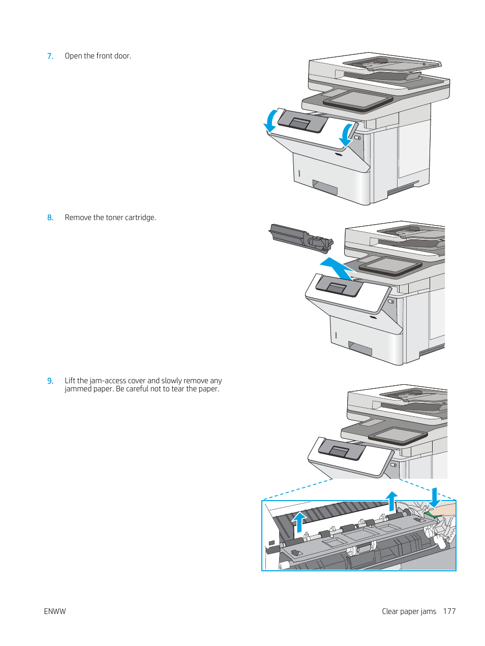 HP MFP M528f Monochrome Laser Printer User Manual | Page 191 / 248