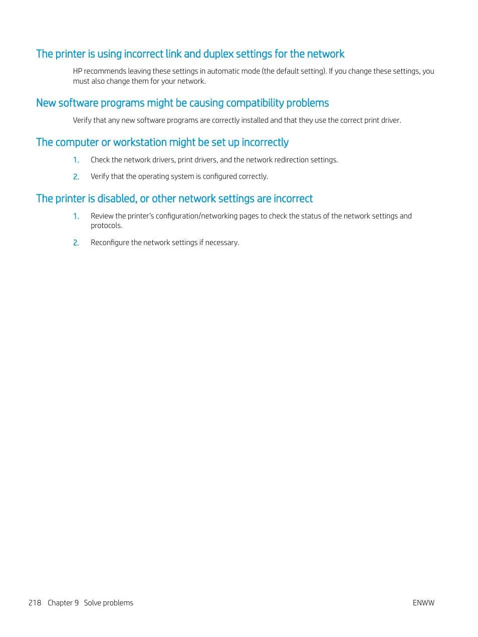 HP MFP M528f Monochrome Laser Printer User Manual | Page 232 / 248