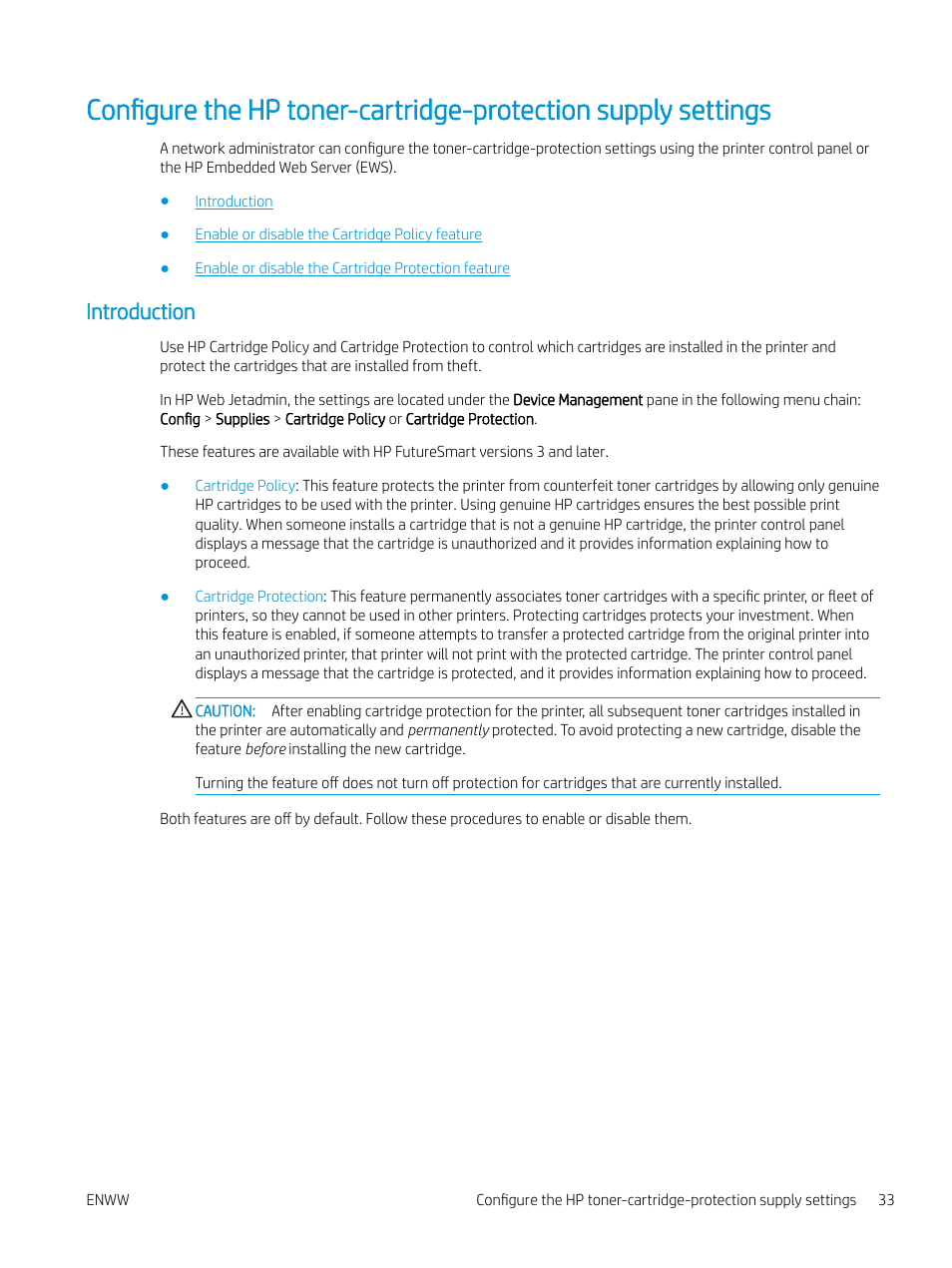 Introduction | HP MFP M528f Monochrome Laser Printer User Manual | Page 47 / 248
