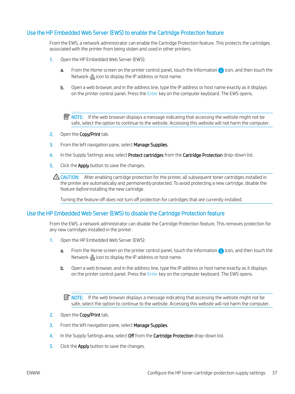 HP MFP M528f Monochrome Laser Printer User Manual | Page 51 / 248