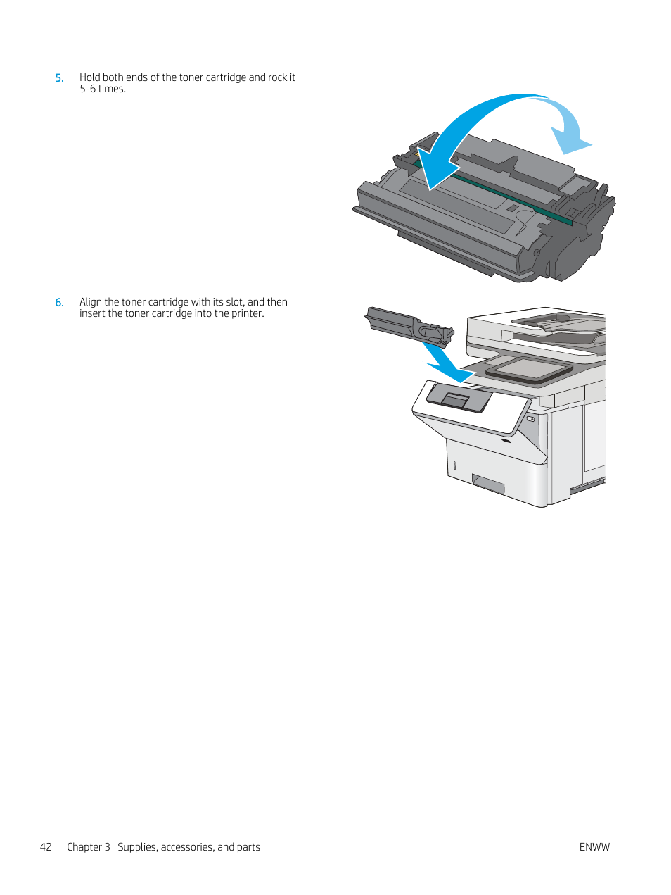 HP MFP M528f Monochrome Laser Printer User Manual | Page 56 / 248