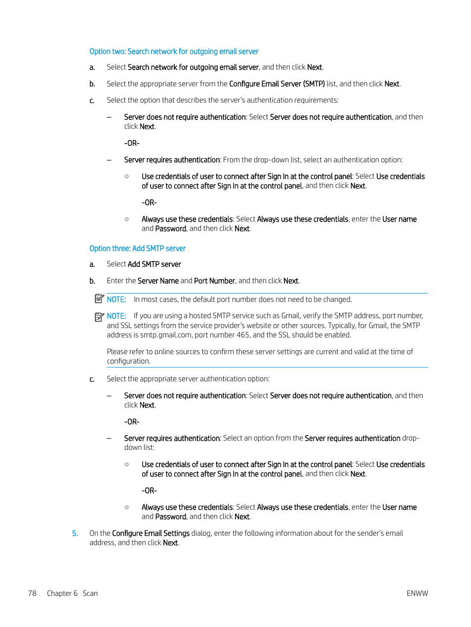 HP MFP M528f Monochrome Laser Printer User Manual | Page 92 / 248
