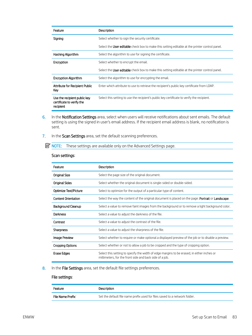 HP MFP M528f Monochrome Laser Printer User Manual | Page 97 / 248