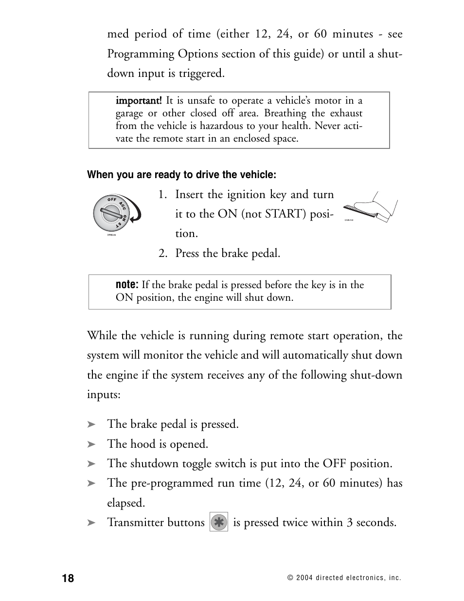 Directed Electronics 110XV User Manual | Page 22 / 44