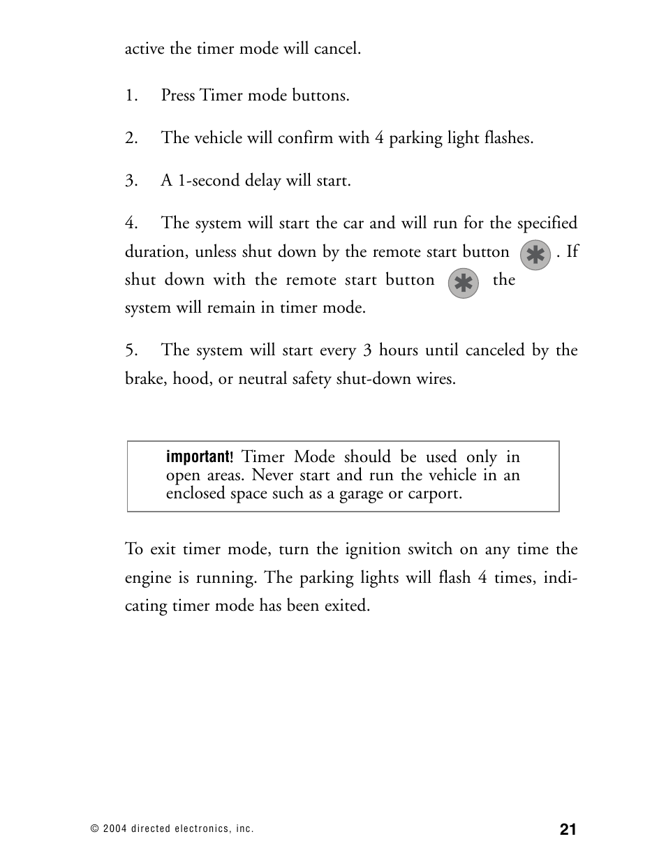 Directed Electronics 110XV User Manual | Page 25 / 44