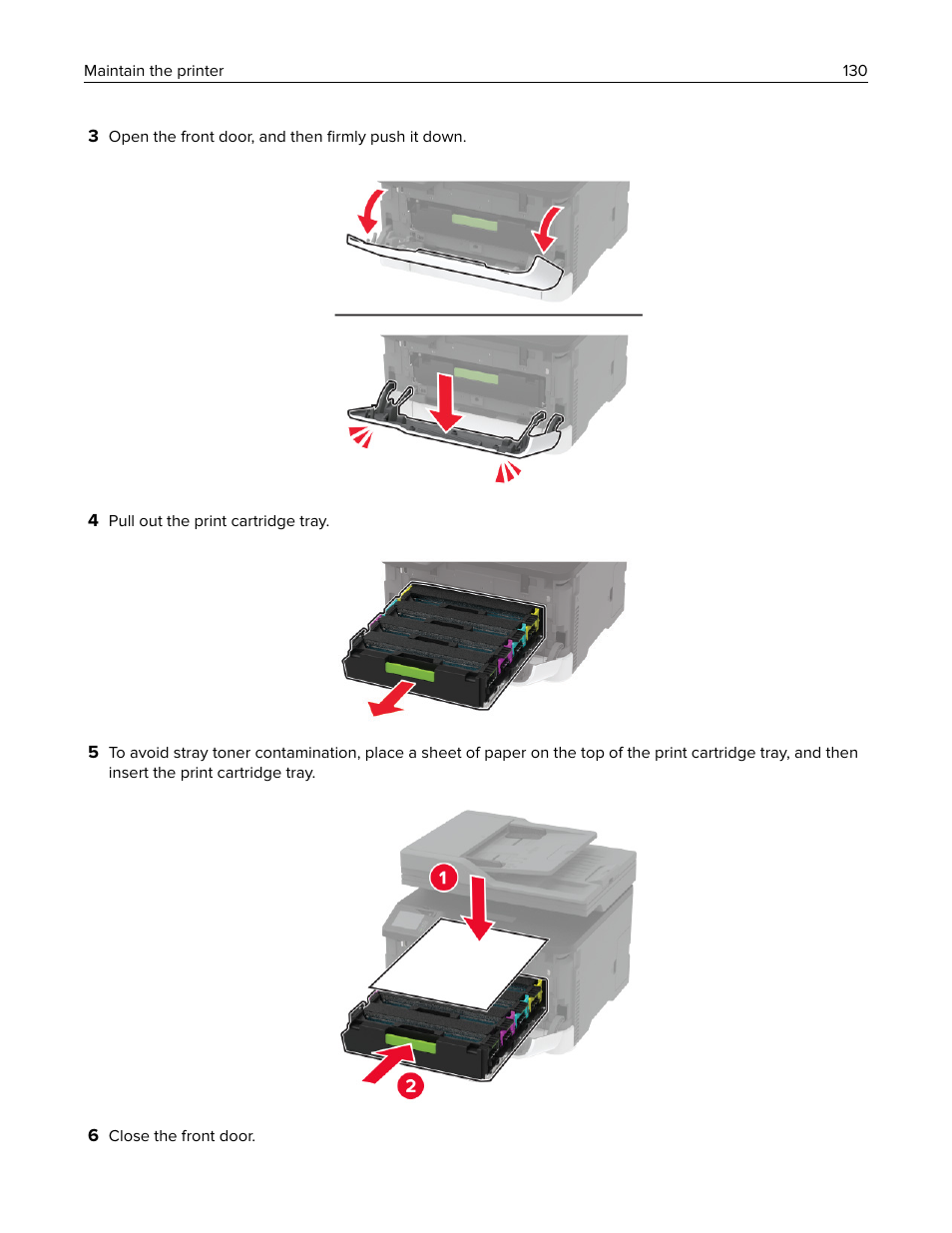 Lexmark MC3224dwe Multifunction Color Laser Printer User Manual | Page 130 / 221